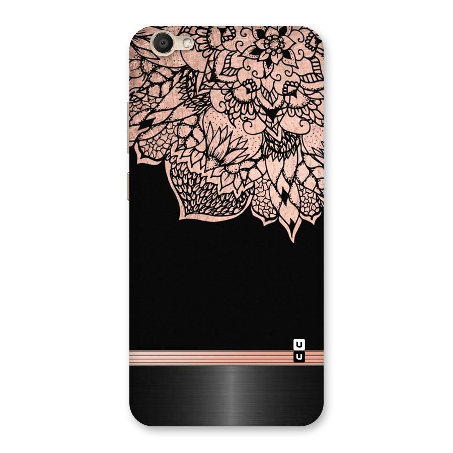 Classic Black Sleak Design Back Case for Vivo V5