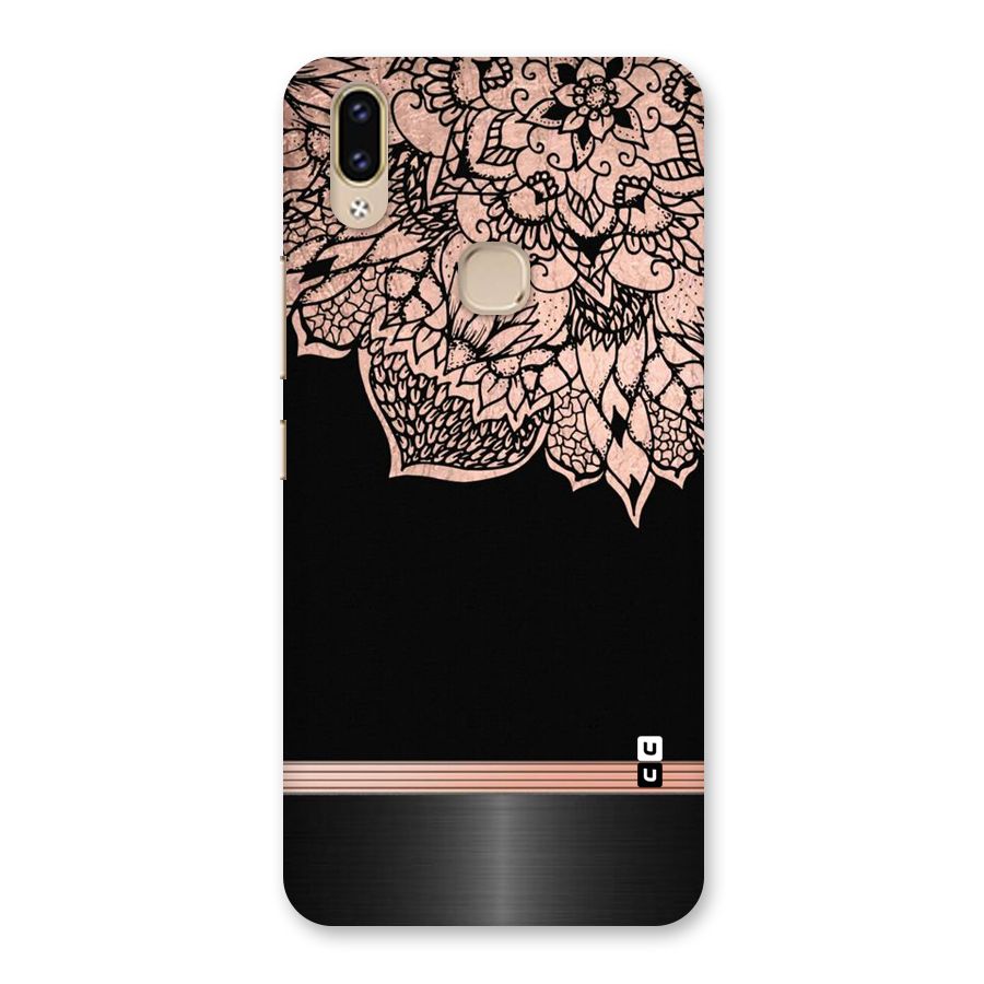 Classic Black Sleak Design Back Case for Vivo V9 Youth