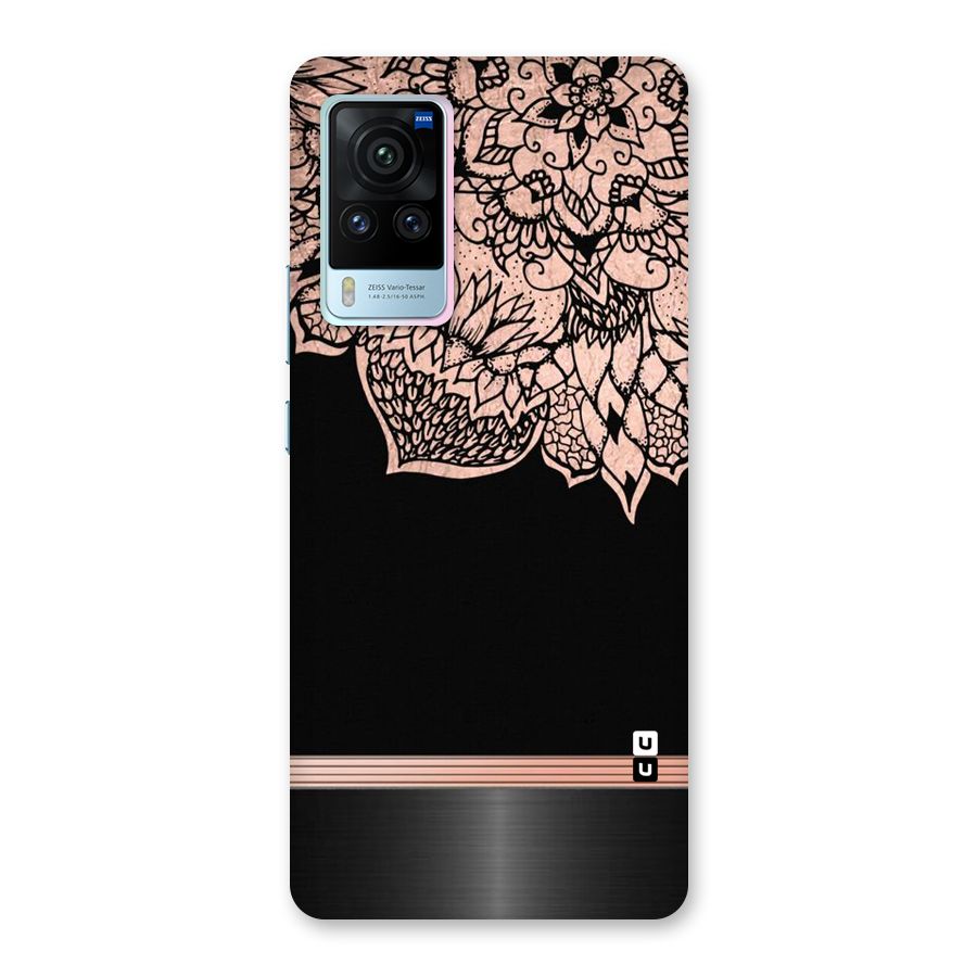 Classic Black Sleak Design Back Case for Vivo X60 Pro