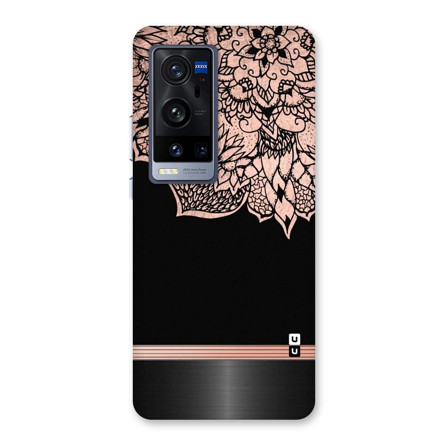 Classic Black Sleak Design Back Case for Vivo X60 Pro Plus