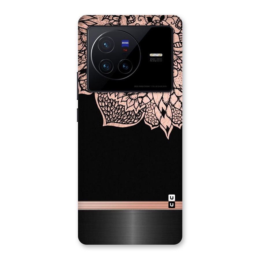 Classic Black Sleak Design Back Case for Vivo X80