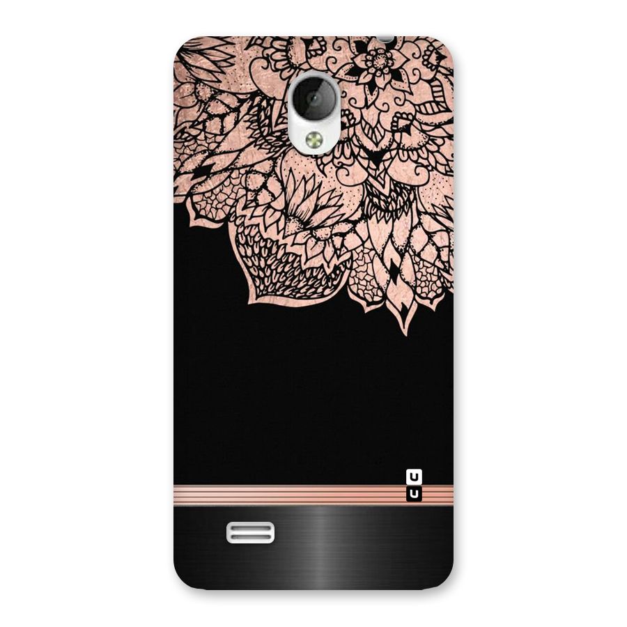 Classic Black Sleak Design Back Case for Vivo Y21