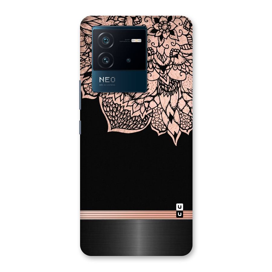 Classic Black Sleak Design Back Case for Vivo iQOO Neo 6 5G