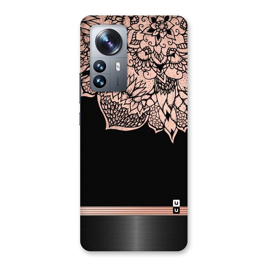 Classic Black Sleak Design Back Case for Xiaomi 12 Pro