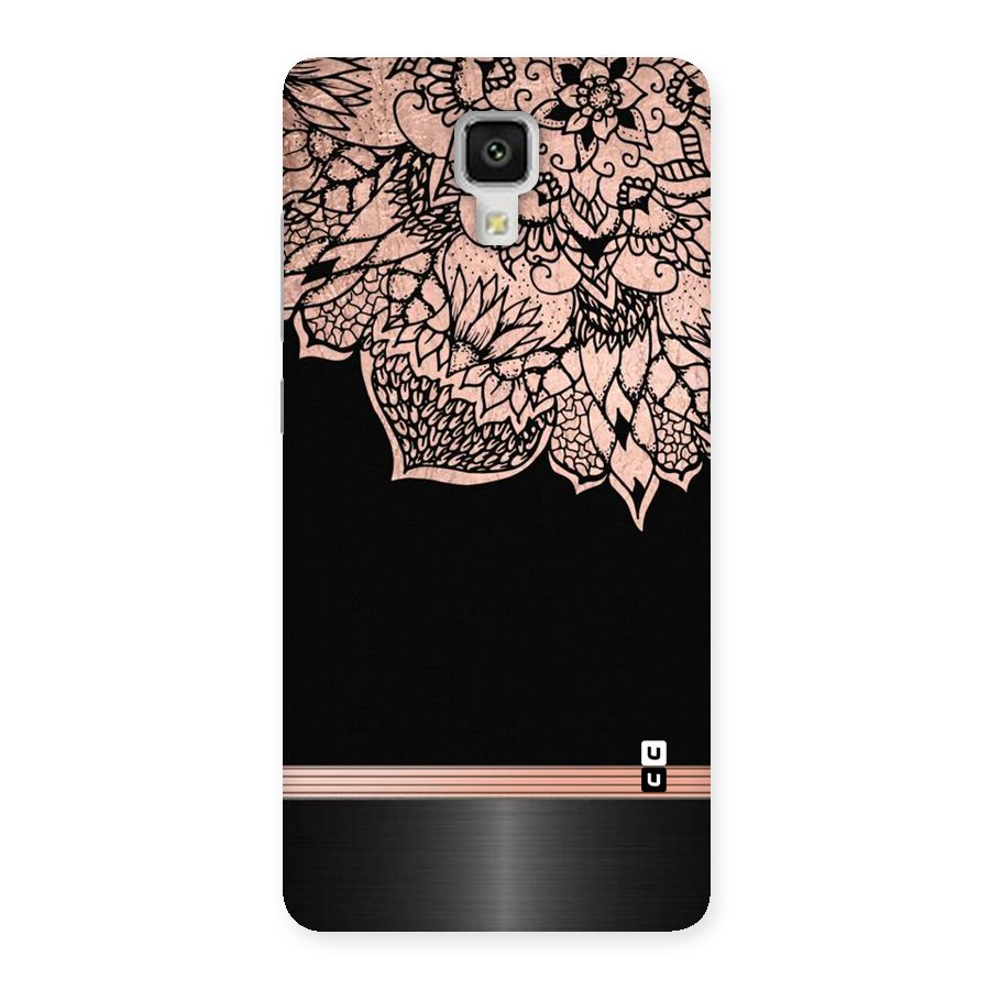 Classic Black Sleak Design Back Case for Xiaomi Mi 4