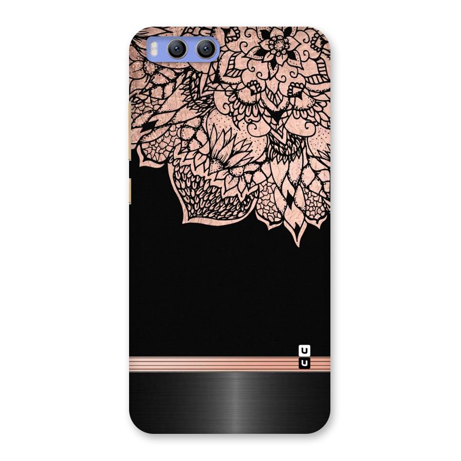 Classic Black Sleak Design Back Case for Xiaomi Mi 6