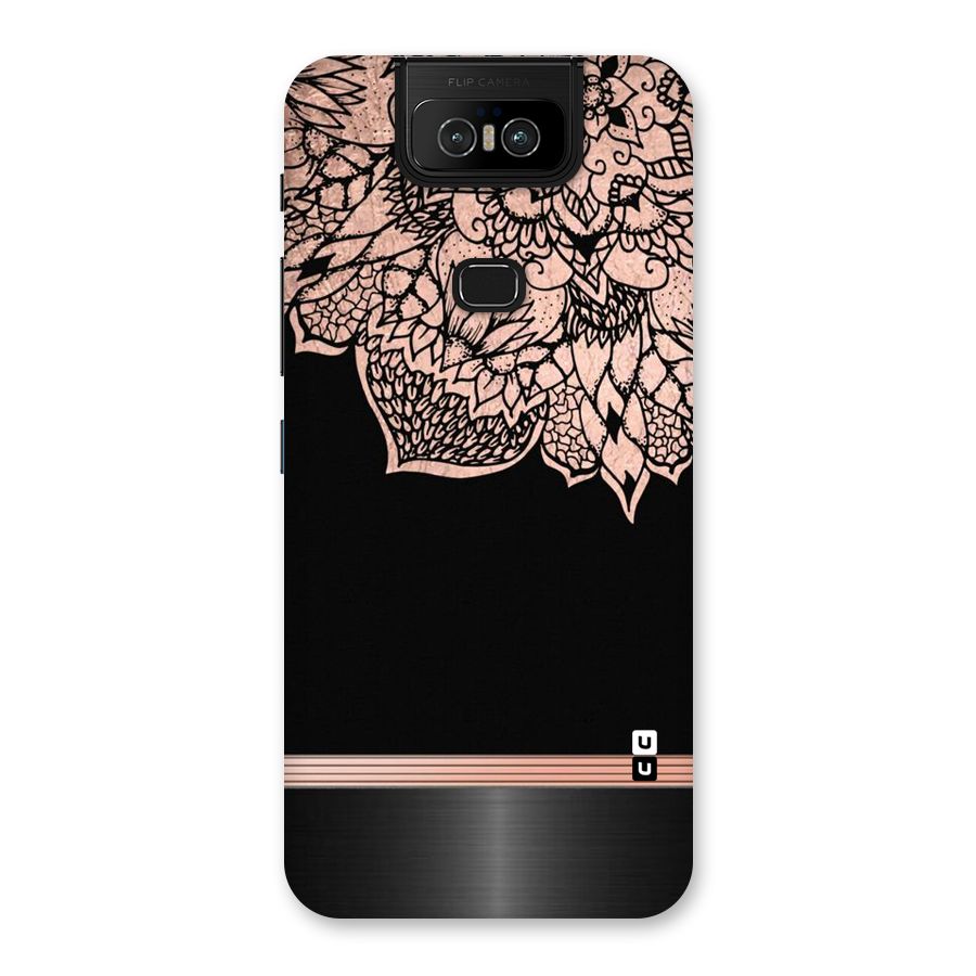 Classic Black Sleak Design Back Case for Zenfone 6z