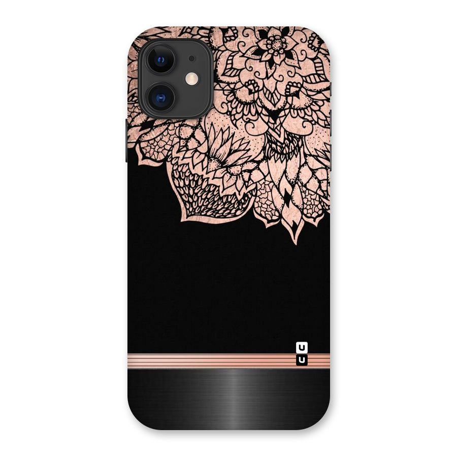 Classic Black Sleak Design Back Case for iPhone 11