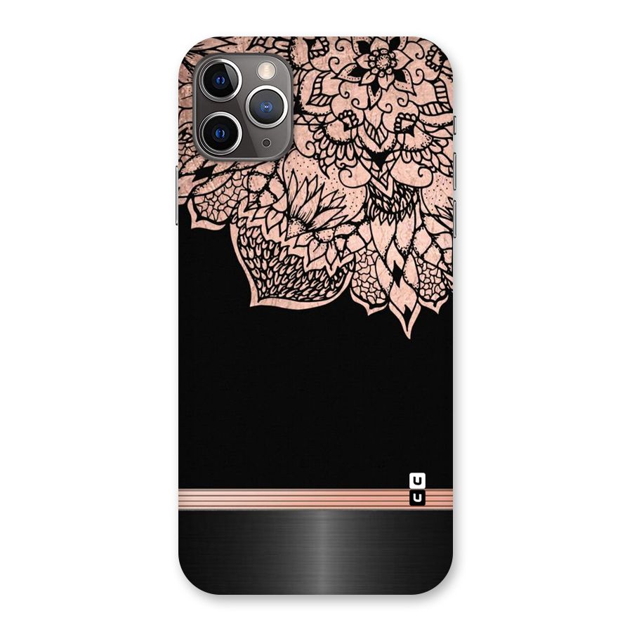 Classic Black Sleak Design Back Case for iPhone 11 Pro Max