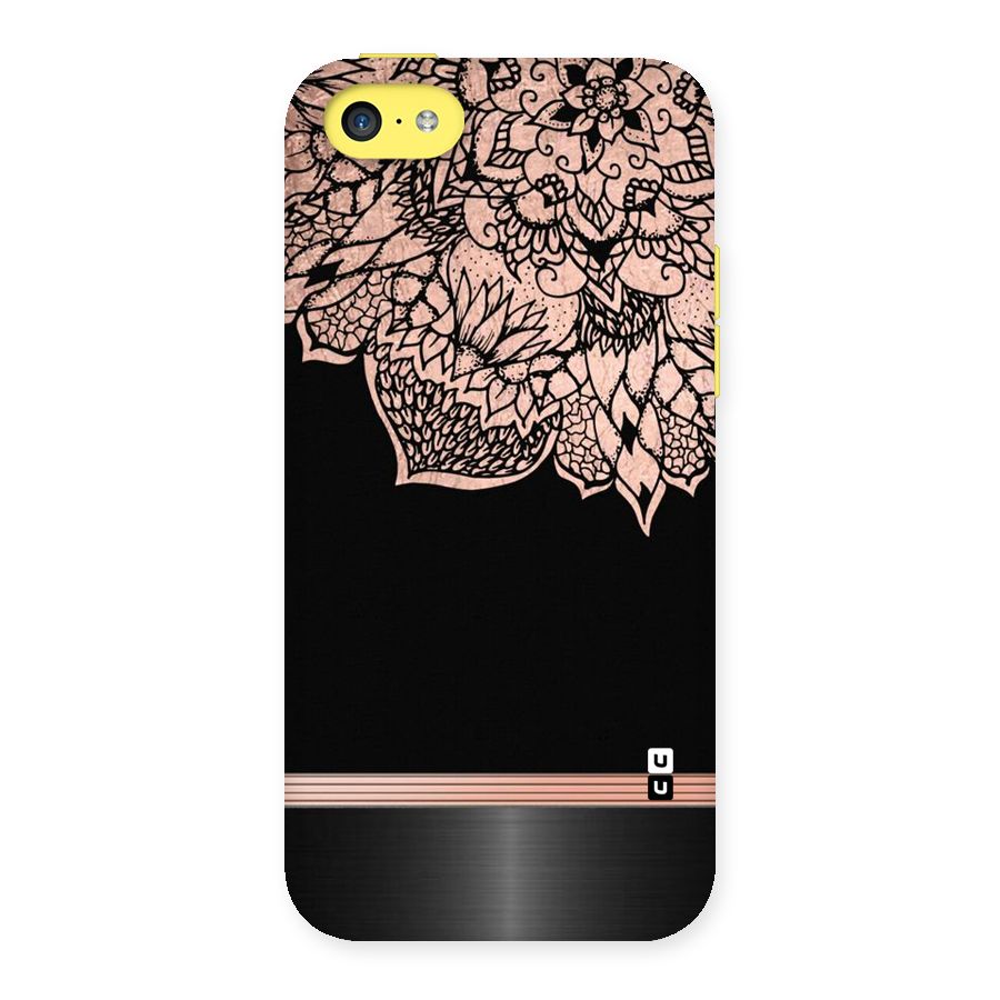 Classic Black Sleak Design Back Case for iPhone 5C