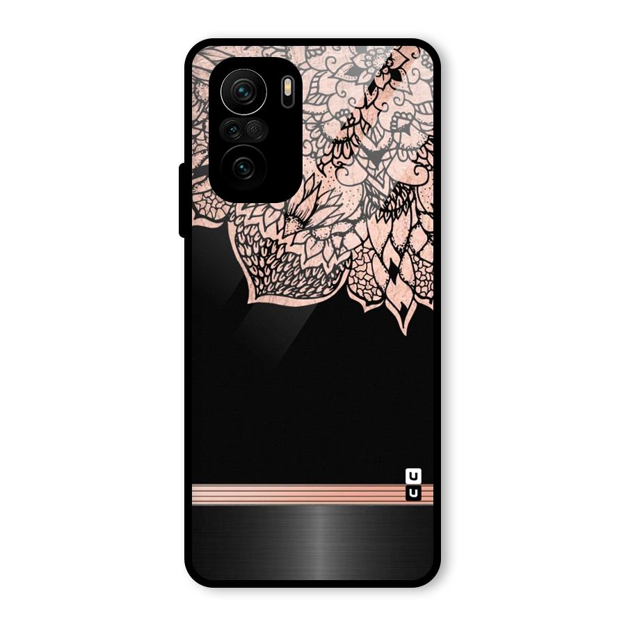 Classic Black Sleak Design Glass Back Case for Mi 11x