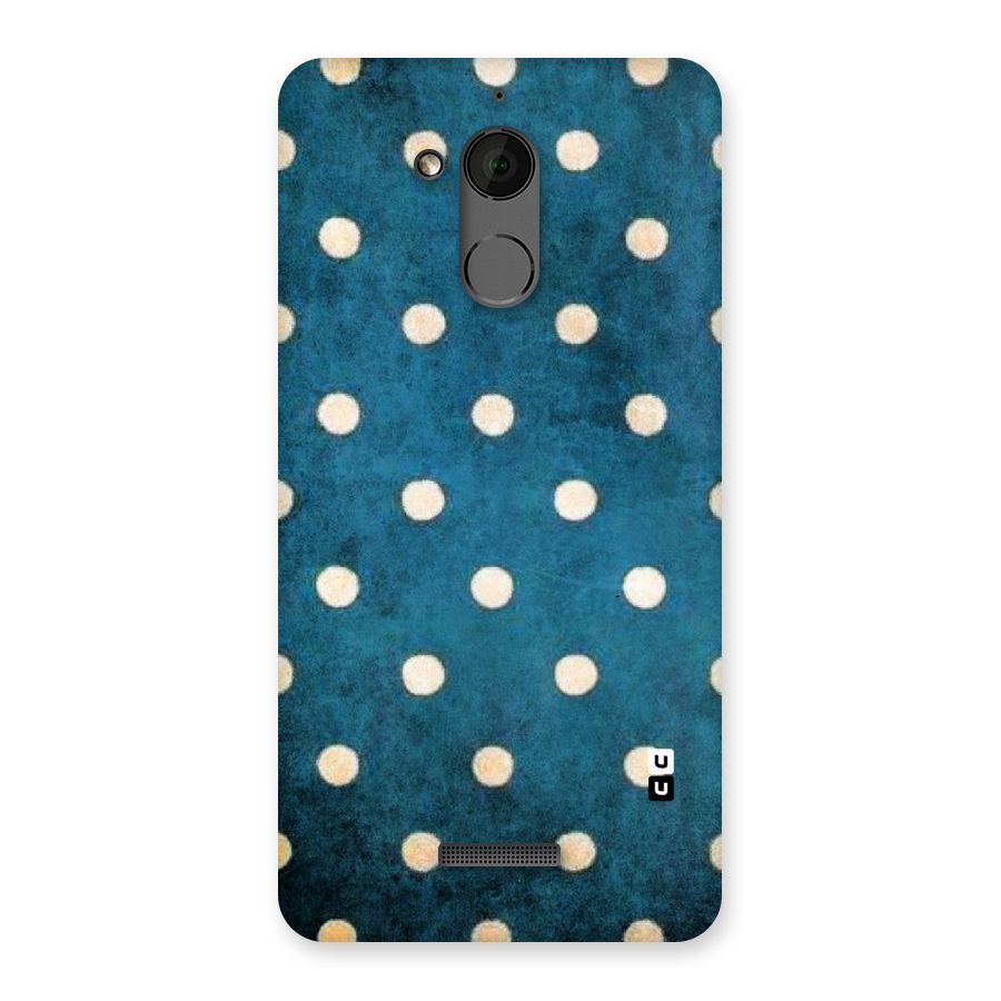 Classic Blue Polka Back Case for Coolpad Note 5