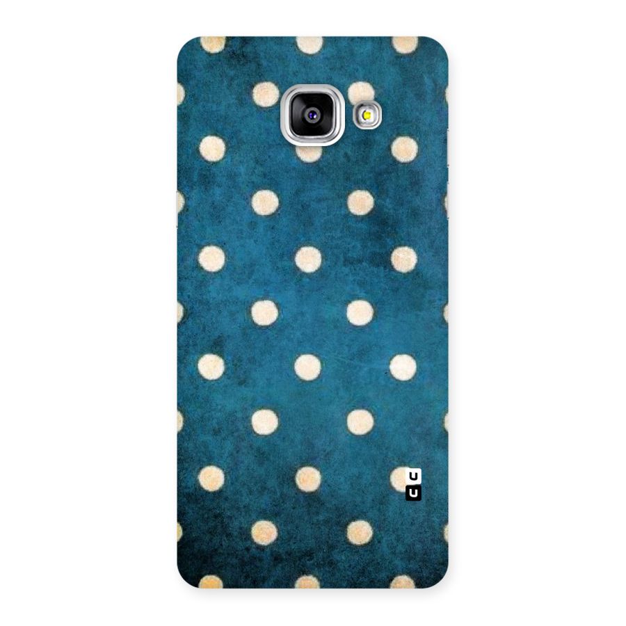 Classic Blue Polka Back Case for Galaxy A5 2016