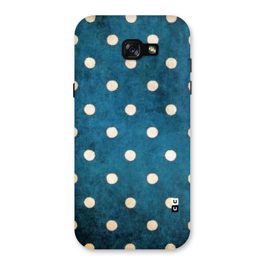 Classic Blue Polka Back Case for Galaxy A7 (2017)