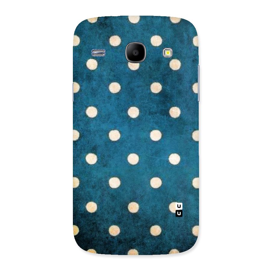 Classic Blue Polka Back Case for Galaxy Core