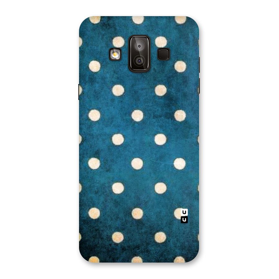 Classic Blue Polka Back Case for Galaxy J7 Duo