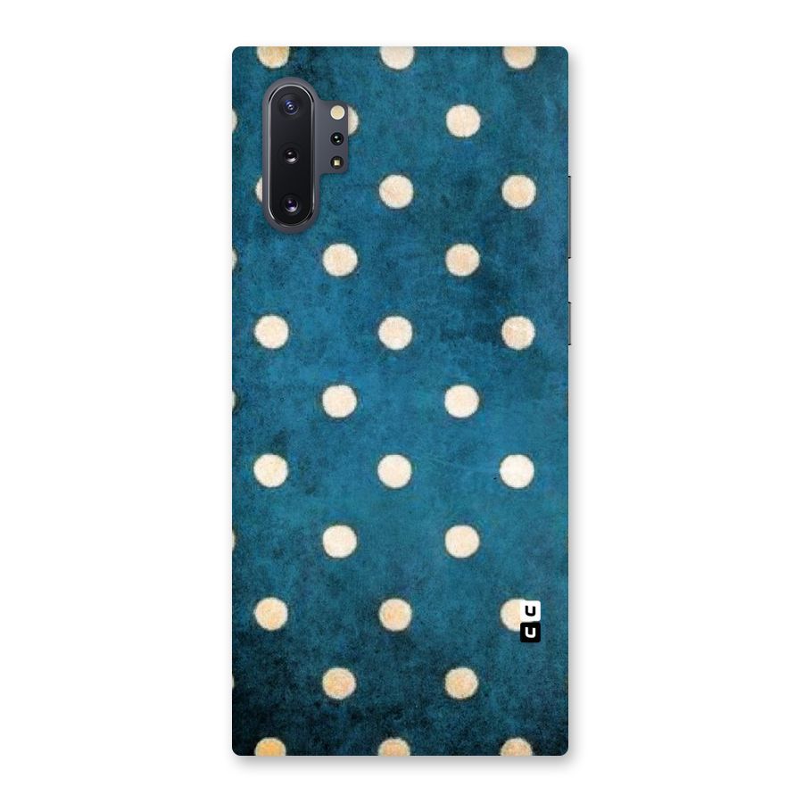 Classic Blue Polka Back Case for Galaxy Note 10 Plus
