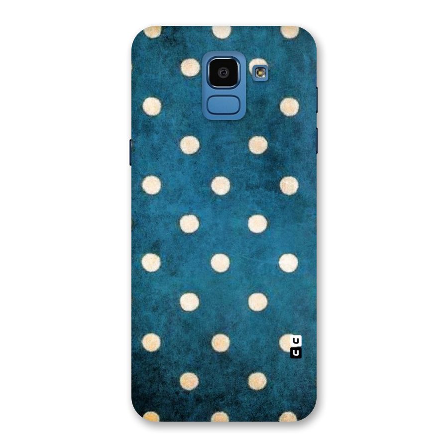 Classic Blue Polka Back Case for Galaxy On6