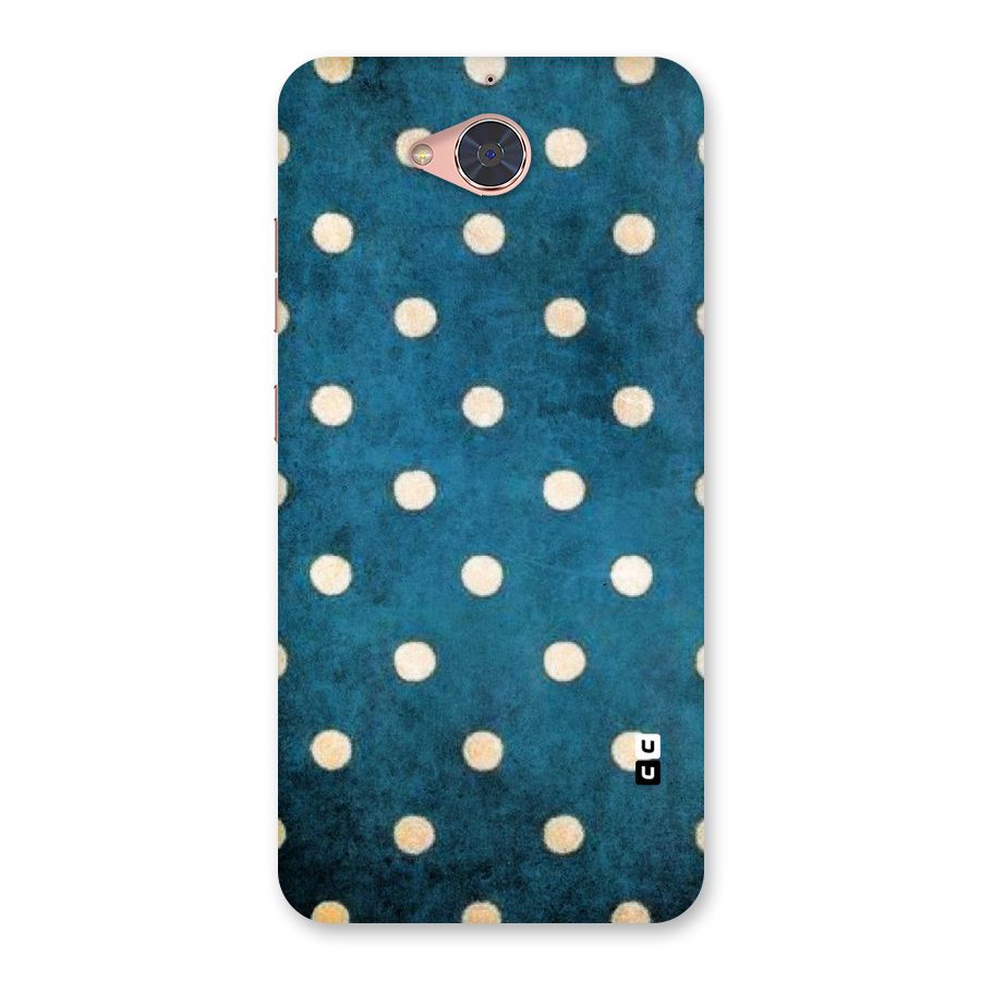 Classic Blue Polka Back Case for Gionee S6 Pro