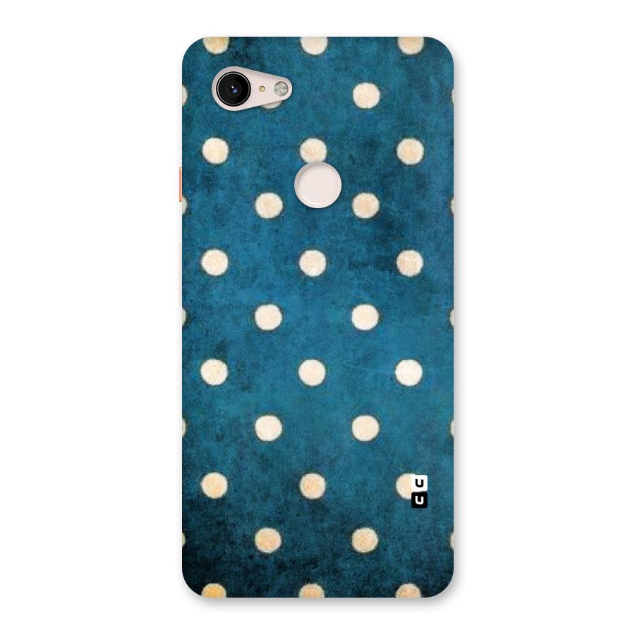 Classic Blue Polka Back Case for Google Pixel 3 XL