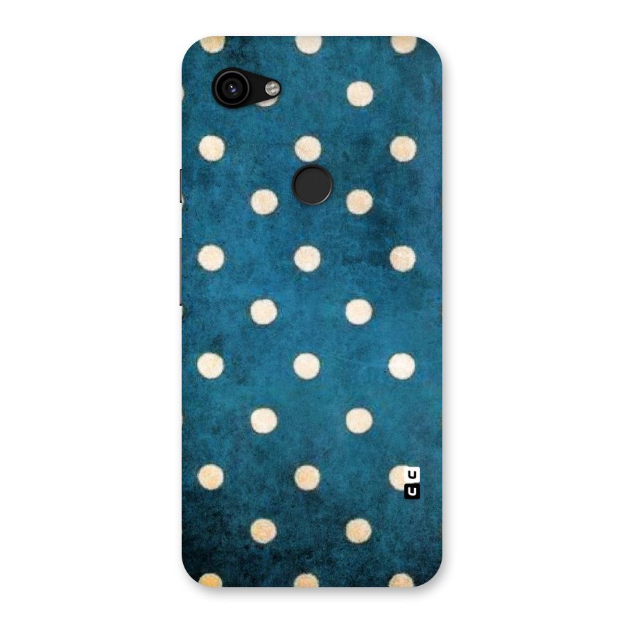 Classic Blue Polka Back Case for Google Pixel 3a XL