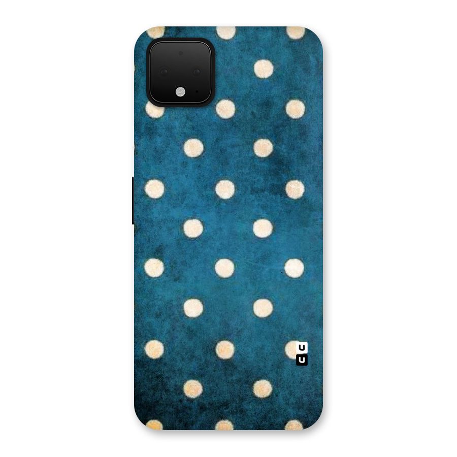 Classic Blue Polka Back Case for Google Pixel 4 XL