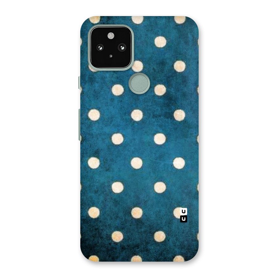Classic Blue Polka Back Case for Google Pixel 5