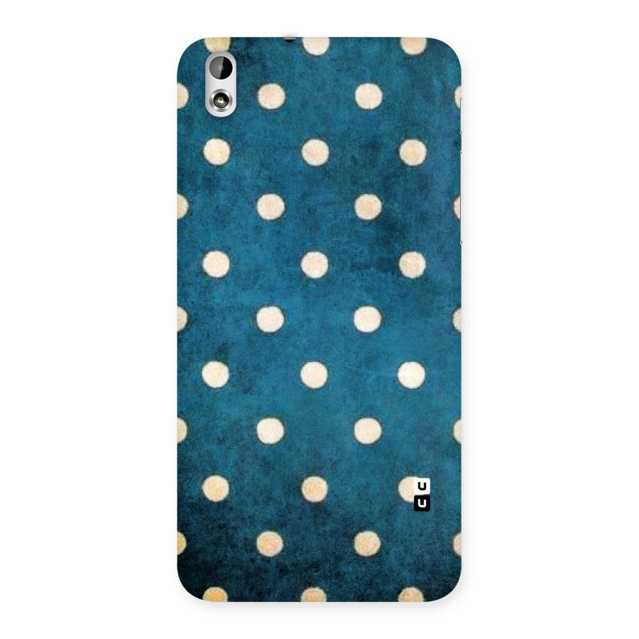 Classic Blue Polka Back Case for HTC Desire 816s