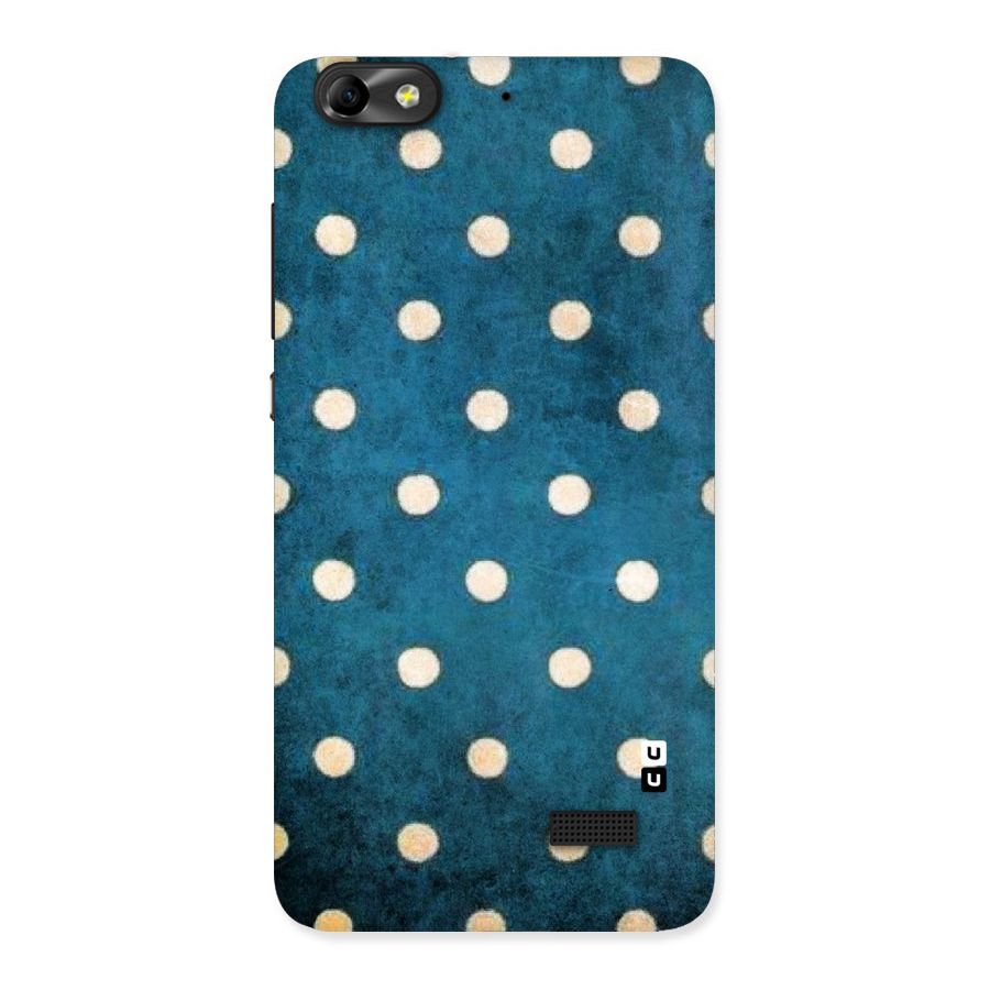 Classic Blue Polka Back Case for Honor 4C