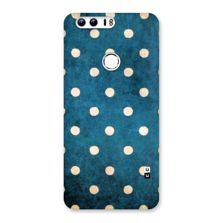Classic Blue Polka Back Case for Honor 8