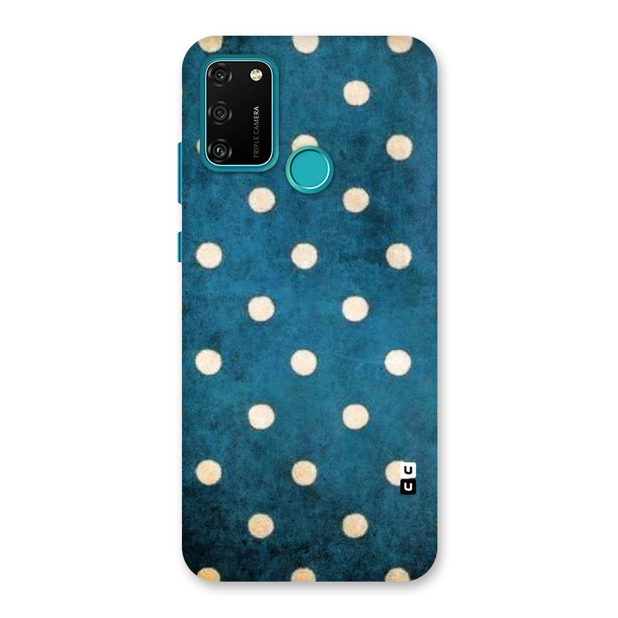 Classic Blue Polka Back Case for Honor 9A