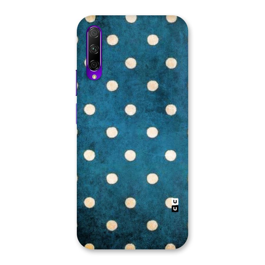 Classic Blue Polka Back Case for Honor 9X Pro