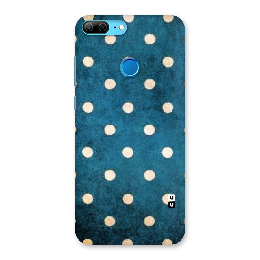 Classic Blue Polka Back Case for Honor 9 Lite
