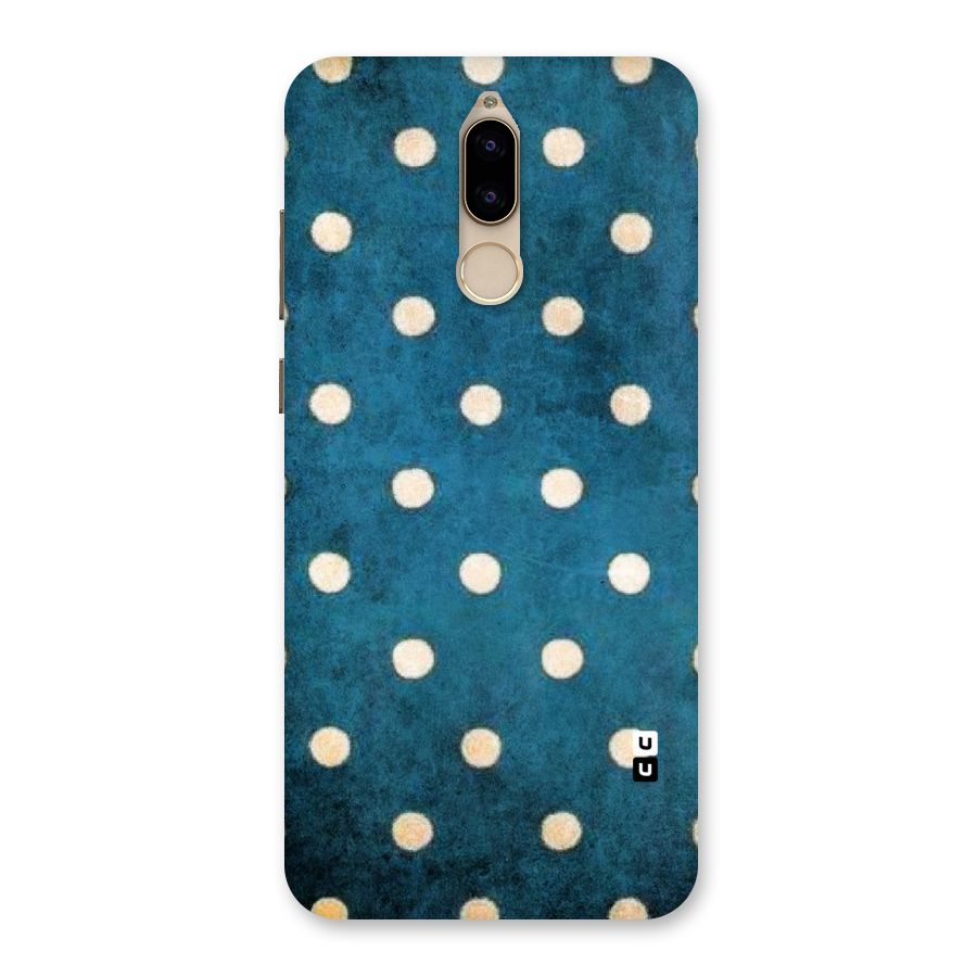 Classic Blue Polka Back Case for Honor 9i