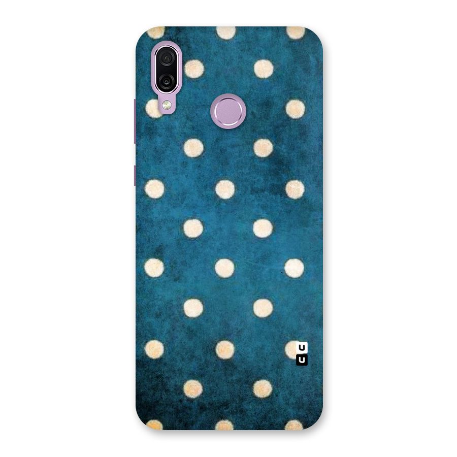 Classic Blue Polka Back Case for Honor Play
