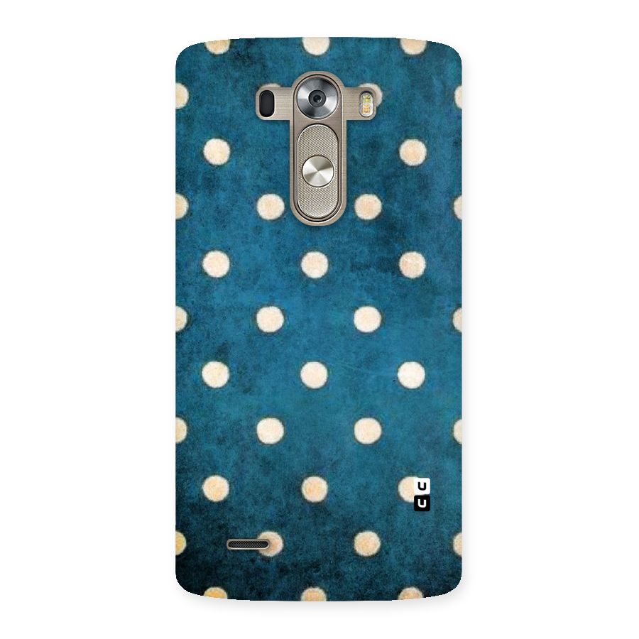Classic Blue Polka Back Case for LG G3