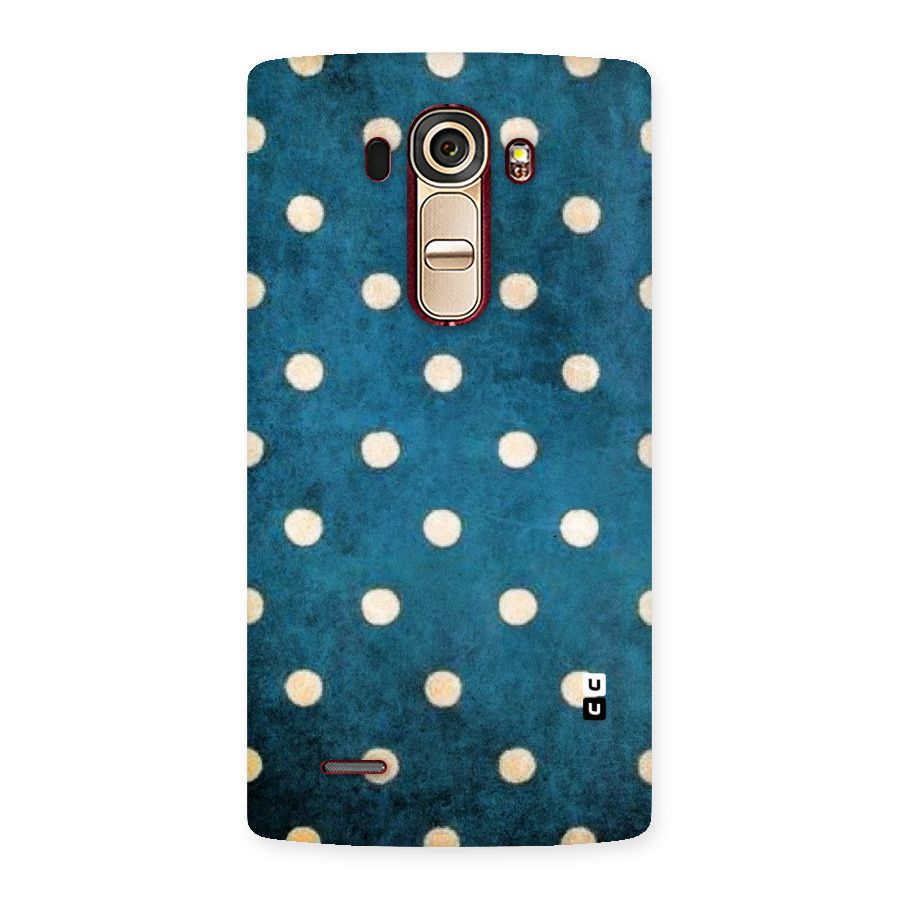 Classic Blue Polka Back Case for LG G4