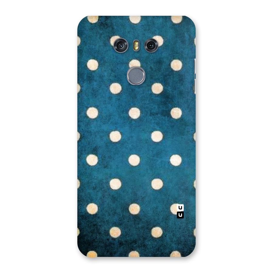 Classic Blue Polka Back Case for LG G6