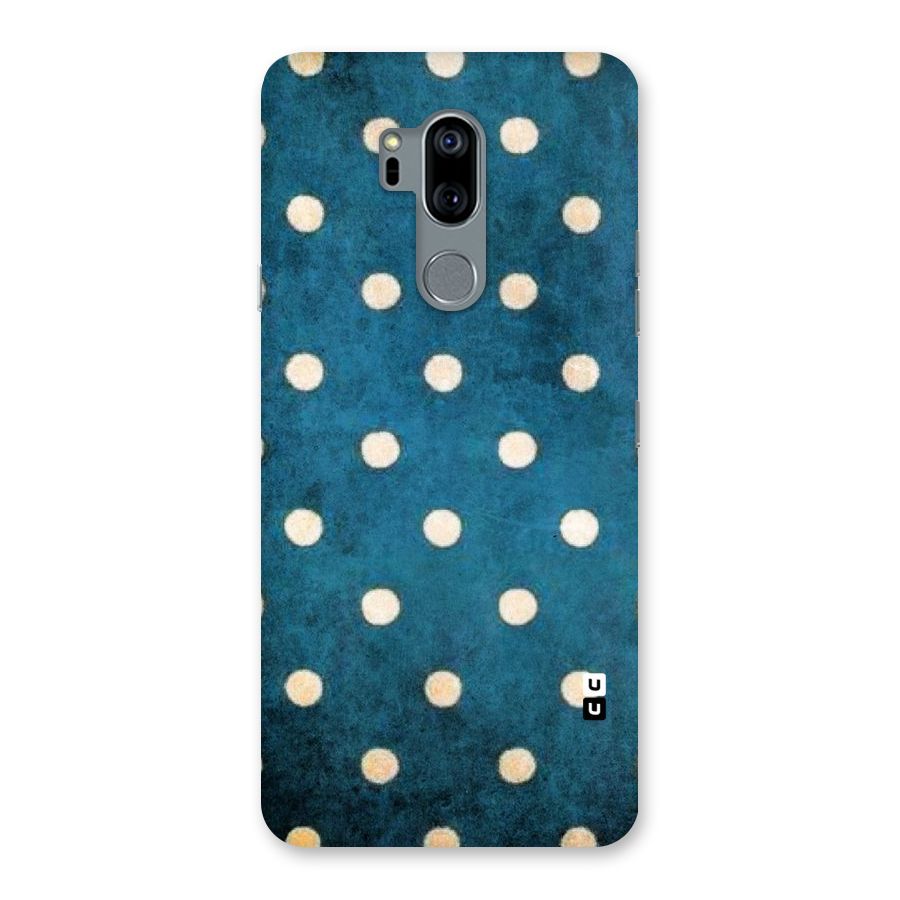 Classic Blue Polka Back Case for LG G7