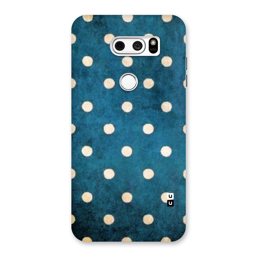 Classic Blue Polka Back Case for LG V30