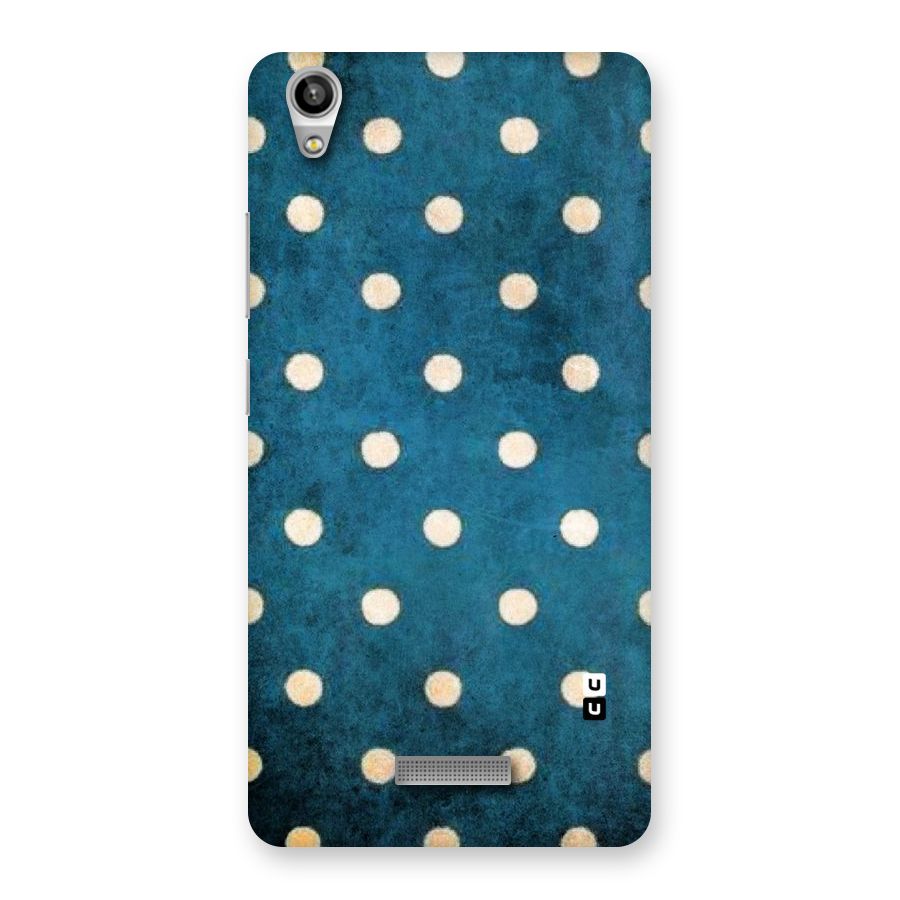 Classic Blue Polka Back Case for Lava-Pixel-V1