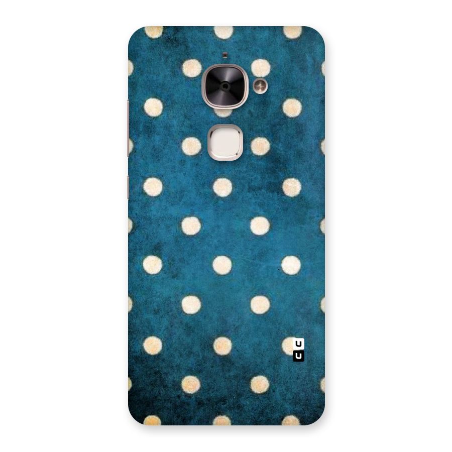 Classic Blue Polka Back Case for Le 2