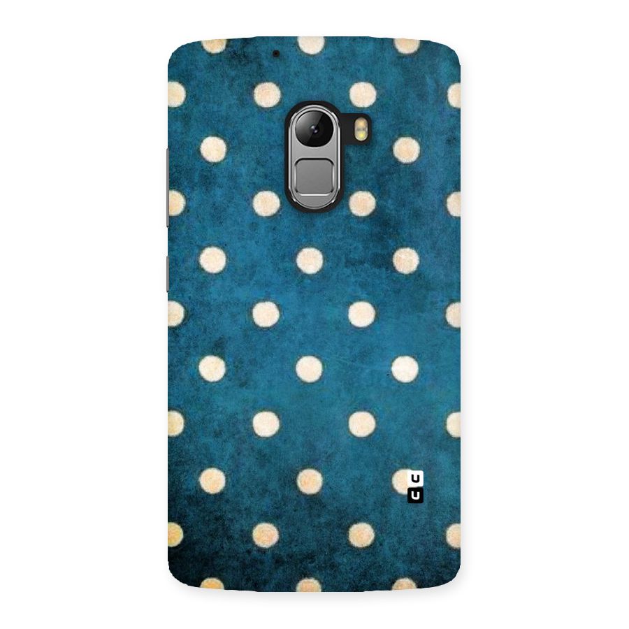 Classic Blue Polka Back Case for Lenovo K4 Note