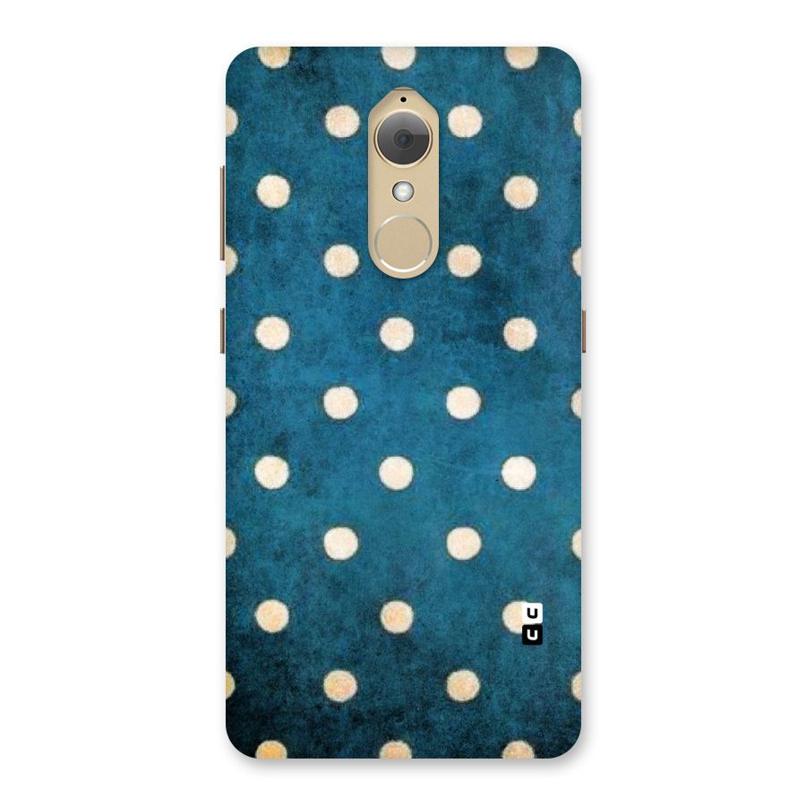 Classic Blue Polka Back Case for Lenovo K8