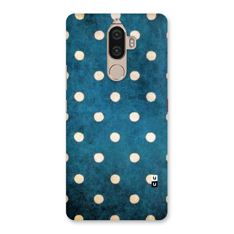 Classic Blue Polka Back Case for Lenovo K8 Note