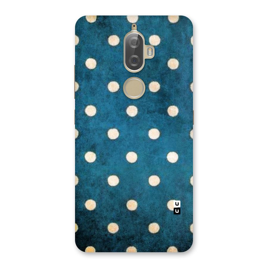 Classic Blue Polka Back Case for Lenovo K8 Plus