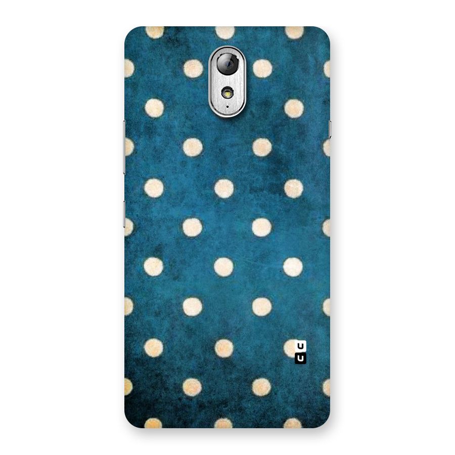 Classic Blue Polka Back Case for Lenovo Vibe P1M
