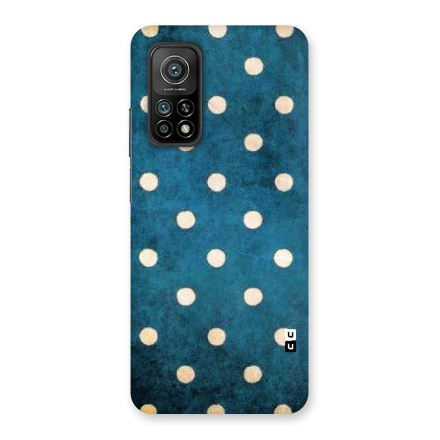 Classic Blue Polka Back Case for Mi 10T 5G