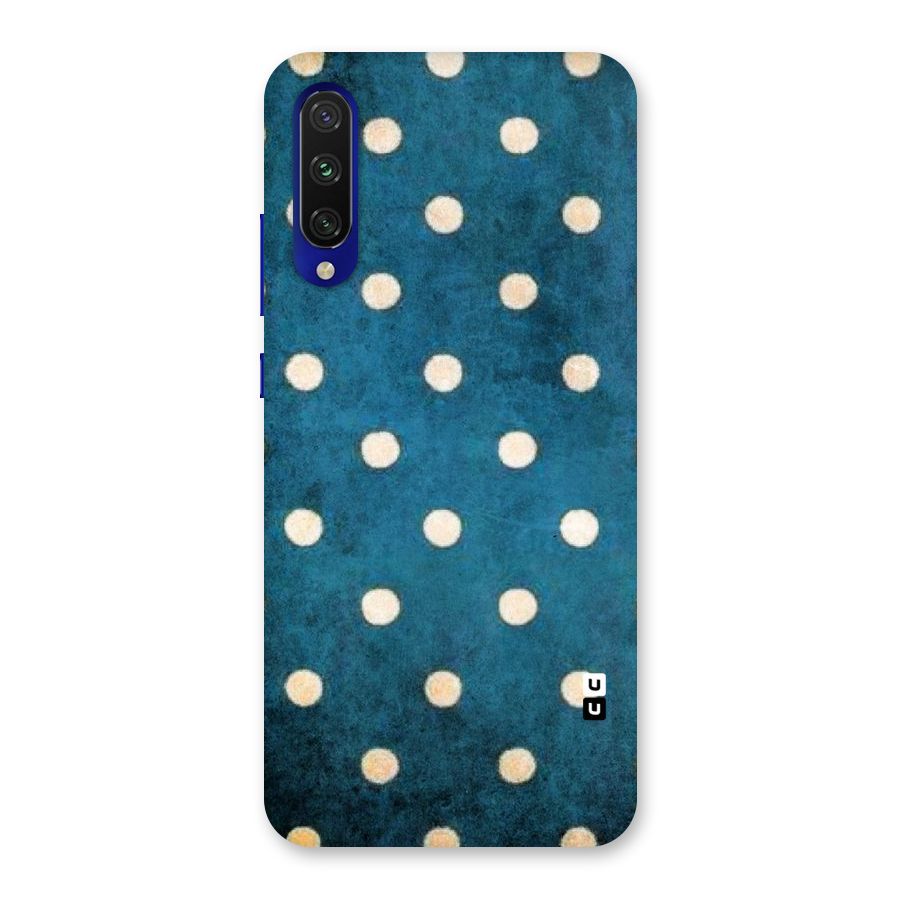 Classic Blue Polka Back Case for Mi A3
