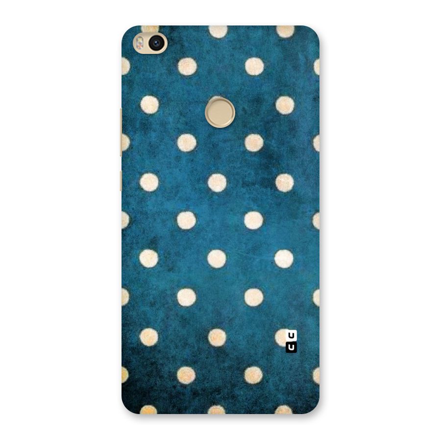 Classic Blue Polka Back Case for Mi Max 2
